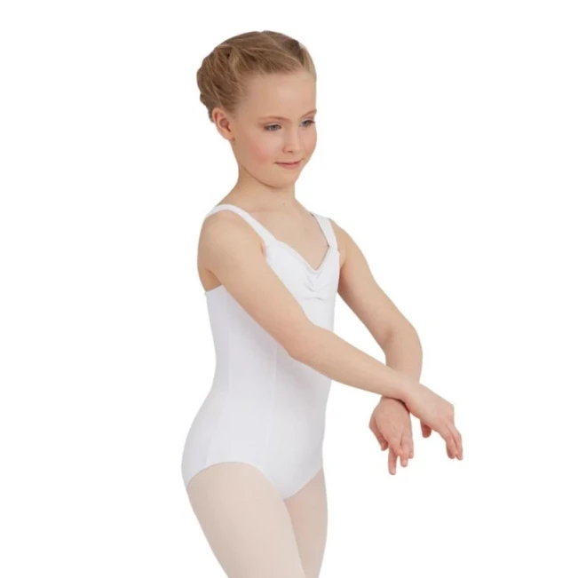 Capezio Wide Strap Leotard, otroški dres s širokimi naramnicami Capezio Wide Strap Leotard, otroški dres s širokimi naramnicami